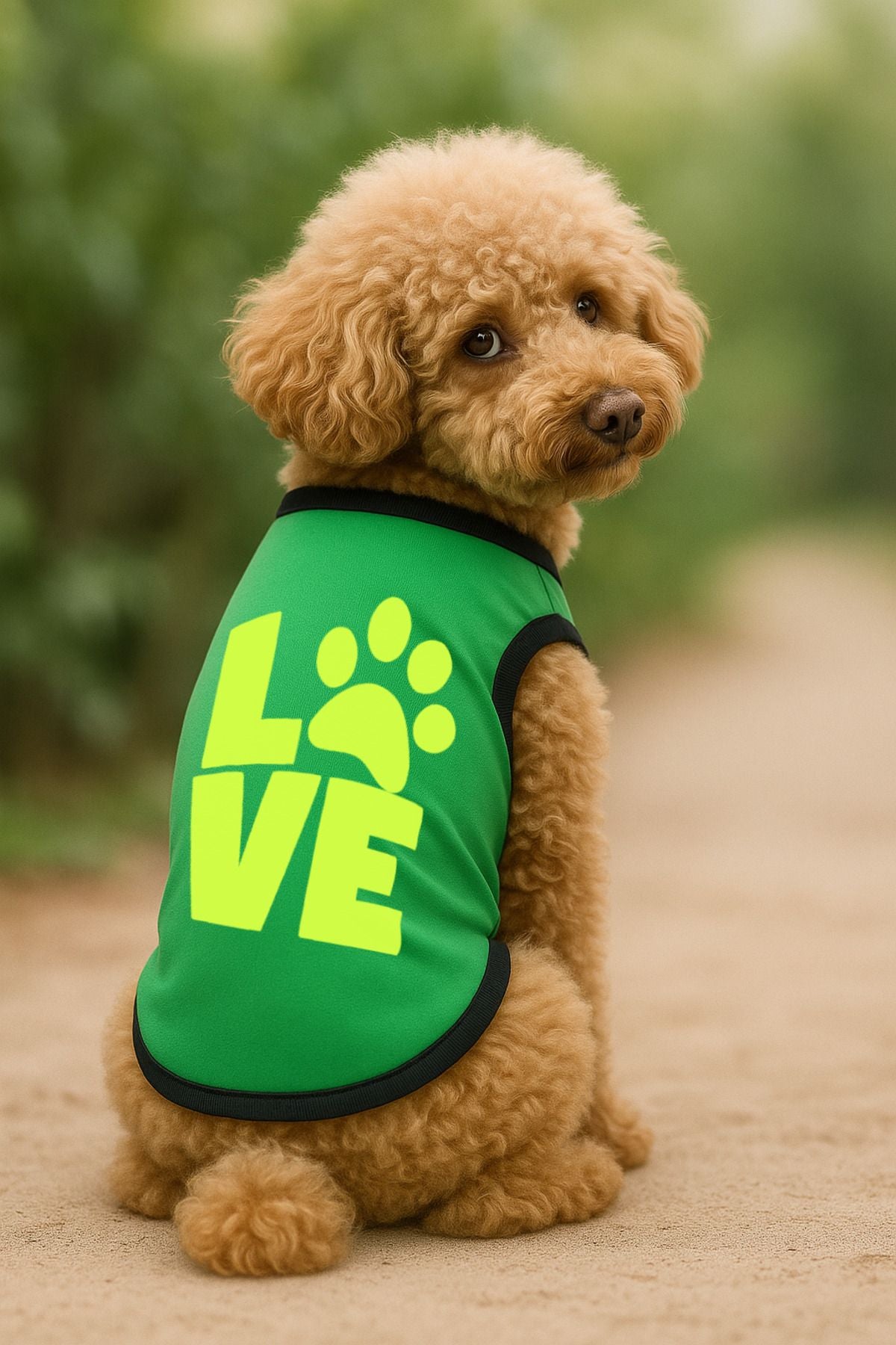 Yeni Sezon Köpek Ve Kedi Kıyafeti - Yeşil Love