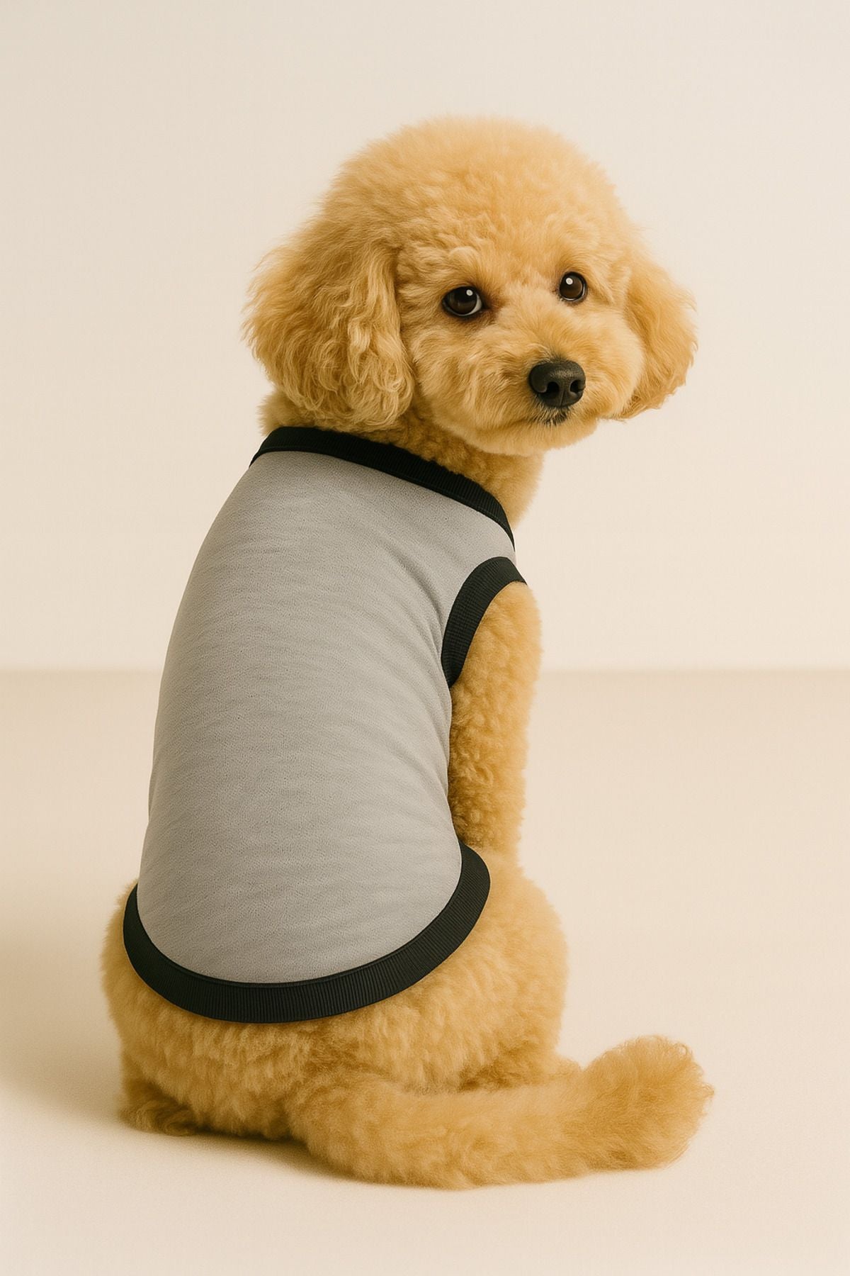 Yeni Sezon Köpek Ve Kedi Kıyafeti - Düz Gri