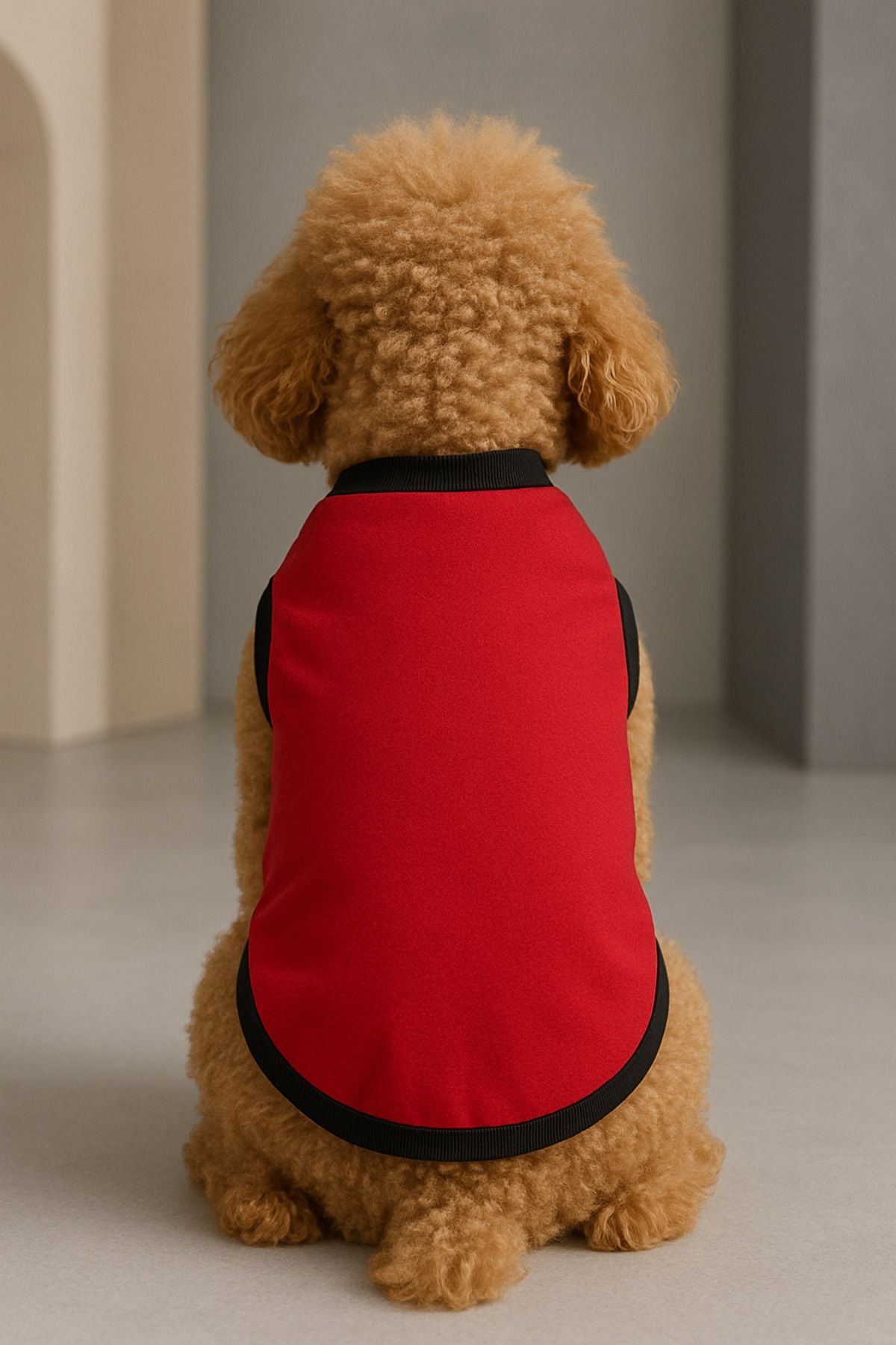 Yeni Sezon Köpek Ve Kedi Kıyafeti - Düz Kırmızı