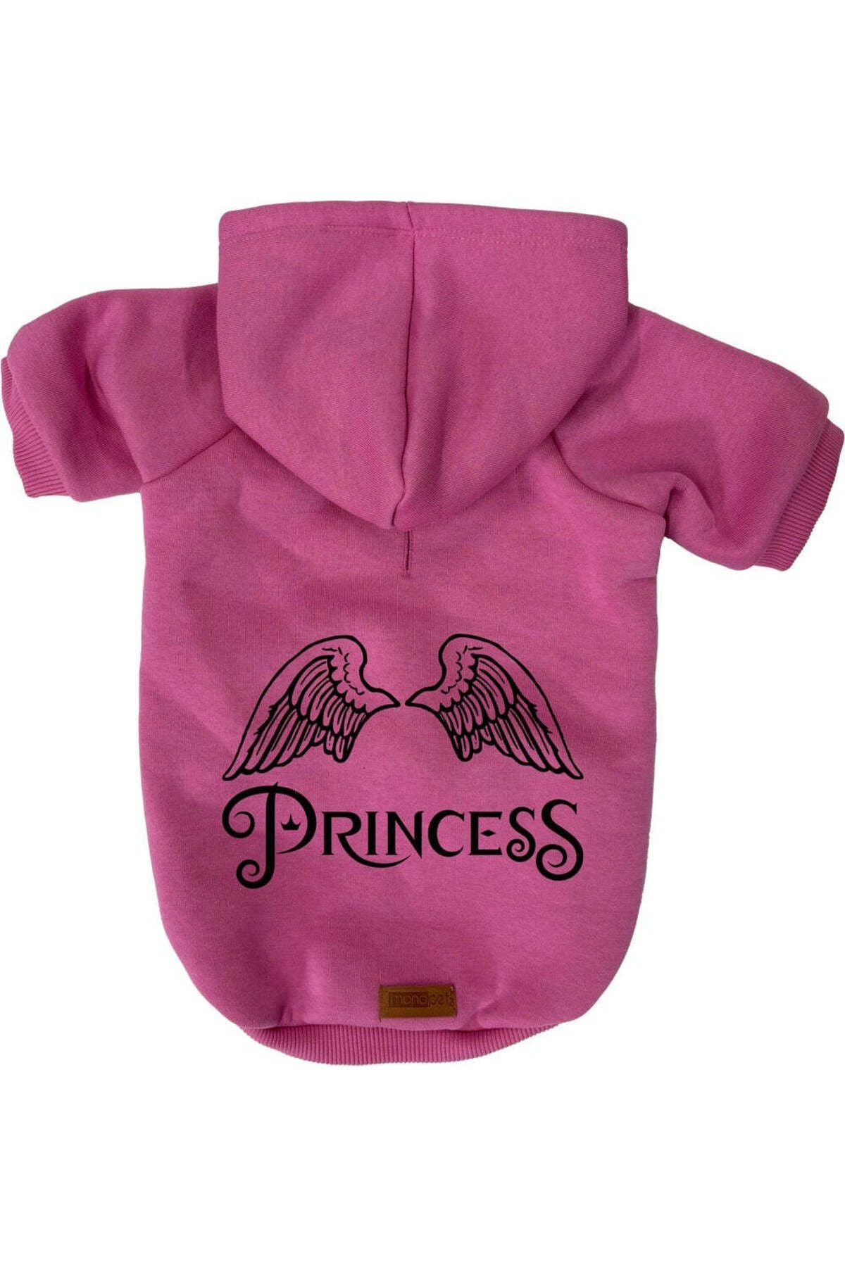Kedi ve Köpek Kıyafeti & Elbisesi - Pembe Hoodie Prenses