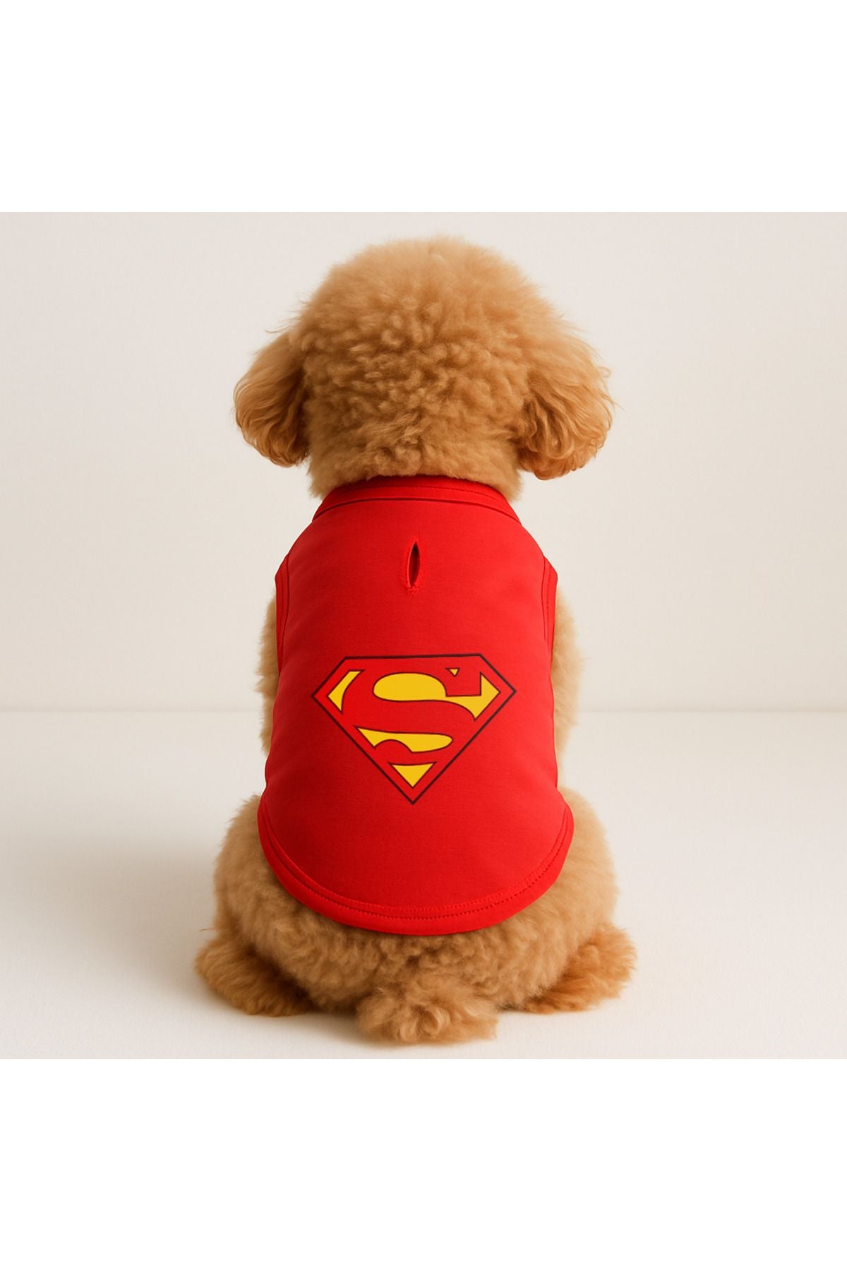 Kedi ve Köpek Kıyafeti & Elbisesi - Kırmızı Superman Atlet
