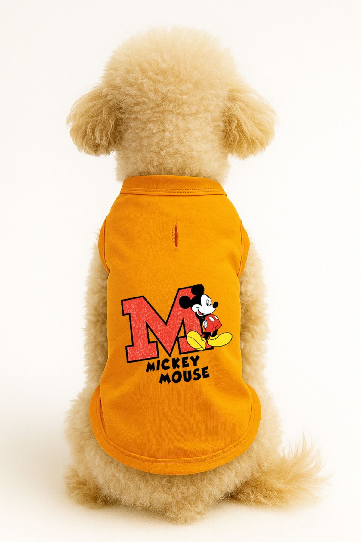 Kedi ve Köpek Kıyafeti & Elbisesi - Turuncu Mickey Mouse Atlet
