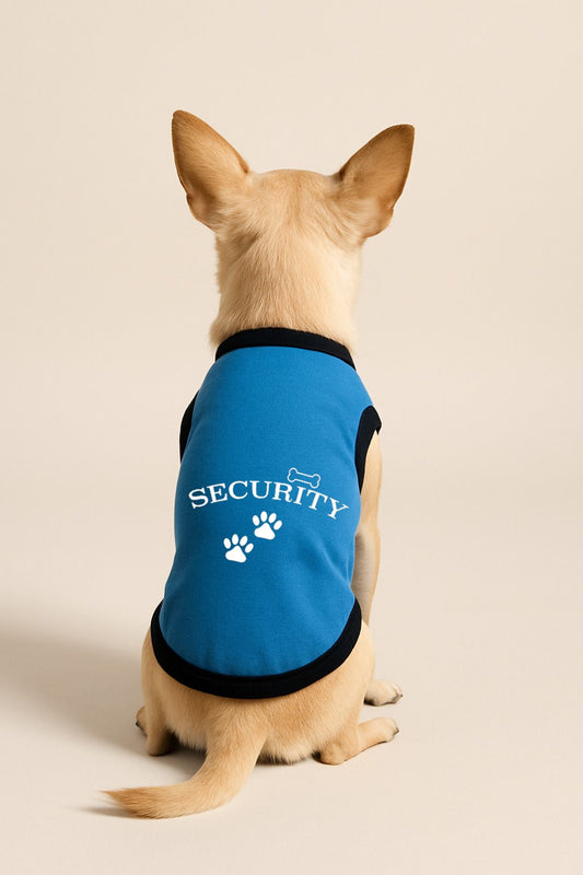 Yeni Sezon Köpek Ve Kedi Kıyafeti - Mavi Security