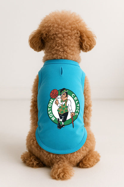 Kedi ve Köpek Kıyafeti & Elbisesi - Turkuaz Celtic Atlet