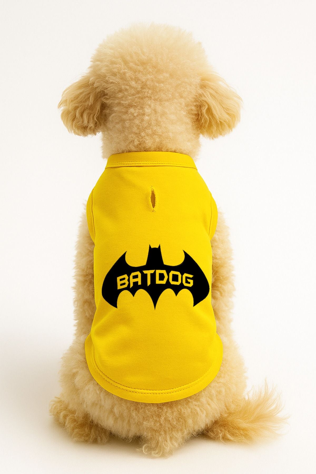 Kedi ve Köpek Kıyafeti & Elbisesi - Sarı Batdog Atlet