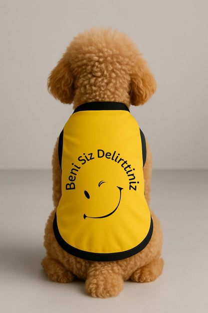 Yeni Sezon Köpek Ve Kedi Kıyafeti - Hardal Beni Siz Delirttiniz