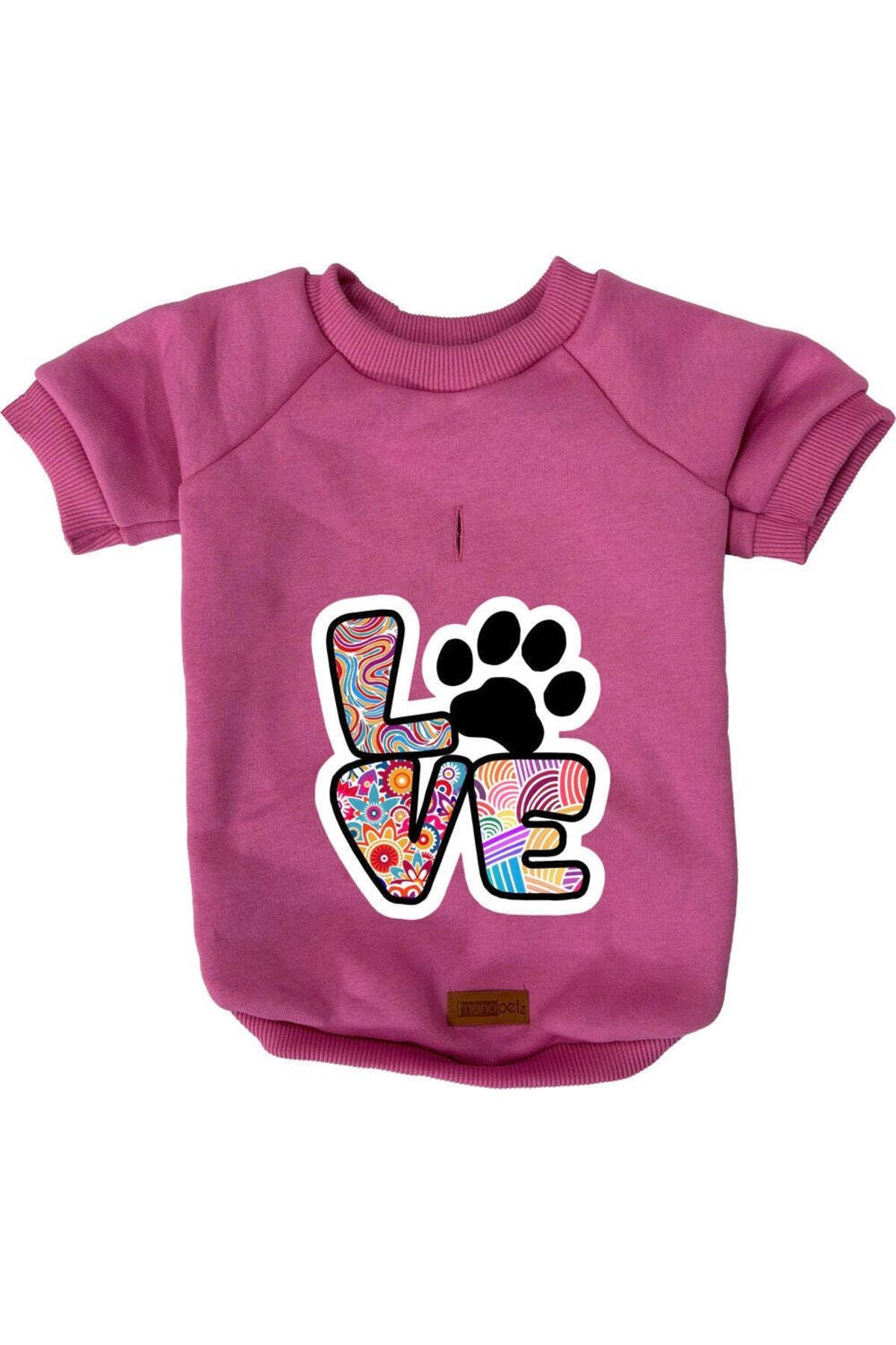 Kedi ve Köpek Kıyafeti & Elbisesi - Pembe Renkli Love