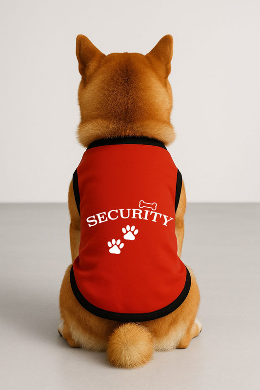 Yeni Sezon Köpek Ve Kedi Kıyafeti - Kırmızı Security