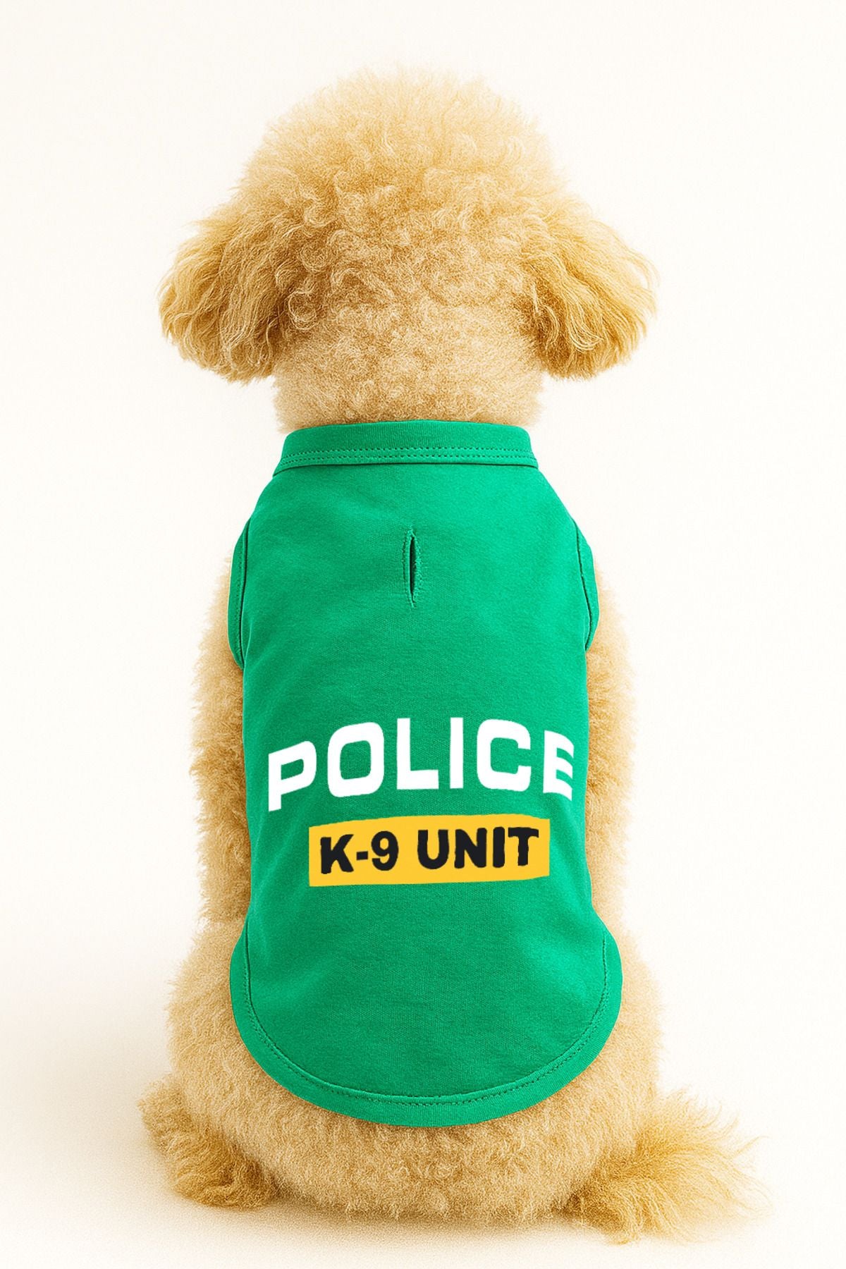 Kedi ve Köpek Kıyafeti & Elbisesi - Yeşil Police K-9 Unit Atlet