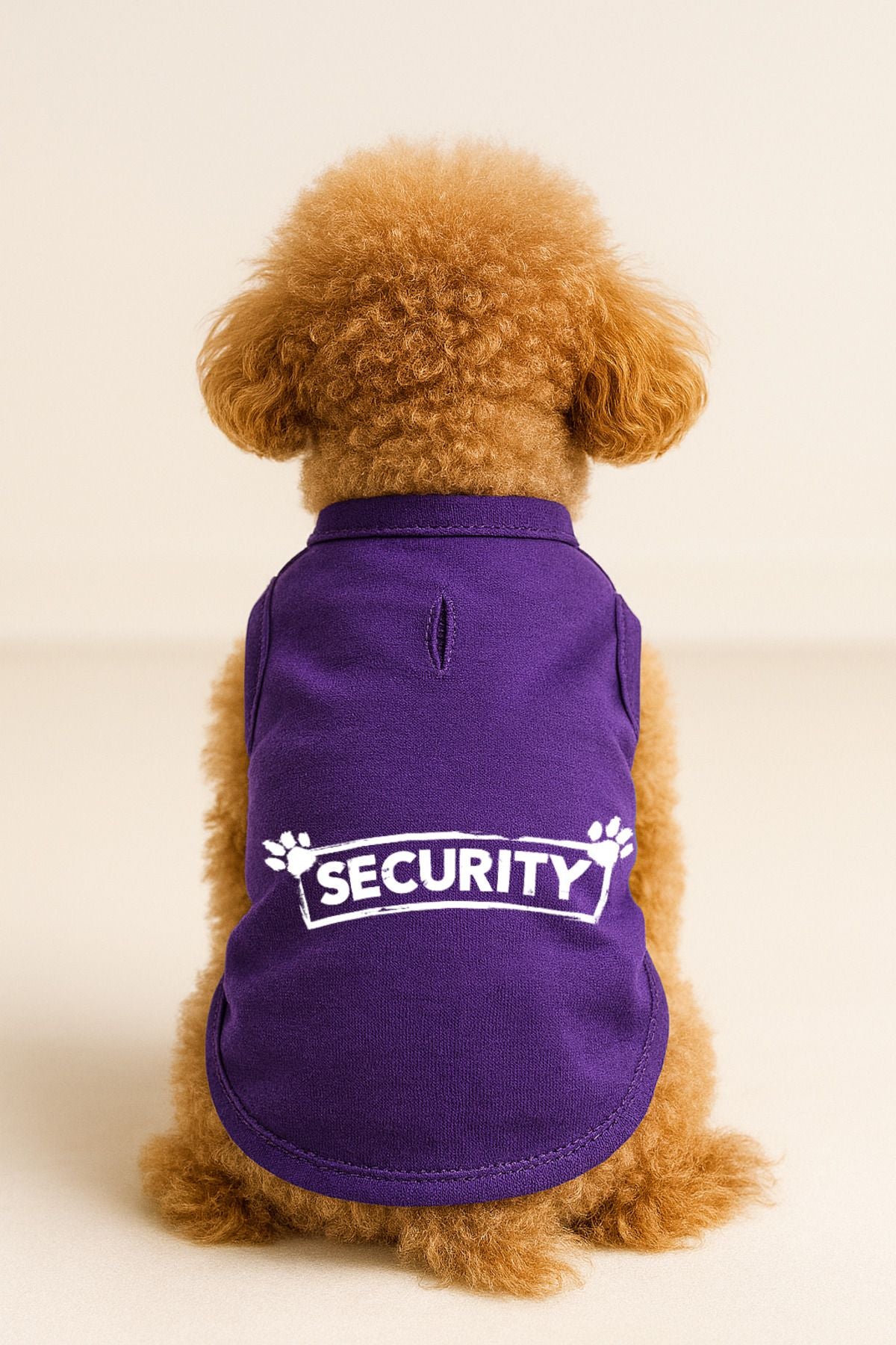 Kedi ve Köpek Kıyafeti & Elbisesi - Mor Security Atlet