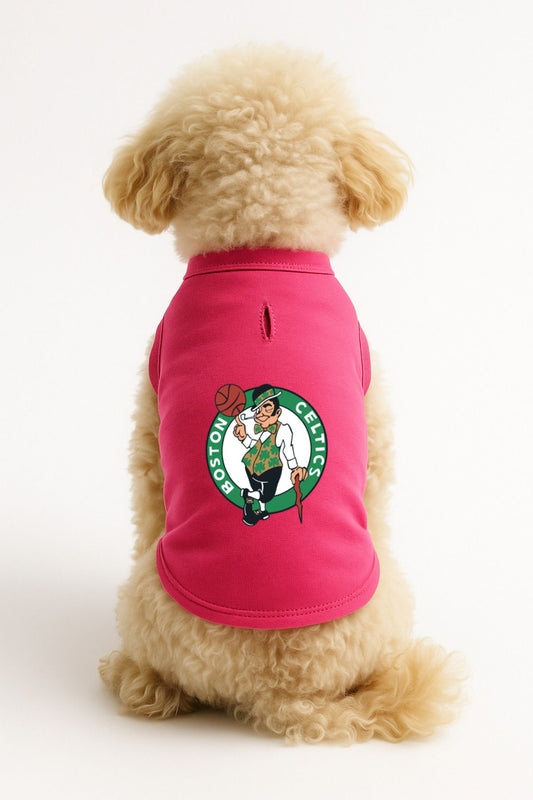 Kedi ve Köpek Kıyafeti & Elbisesi - Pembe Celtic Atlet