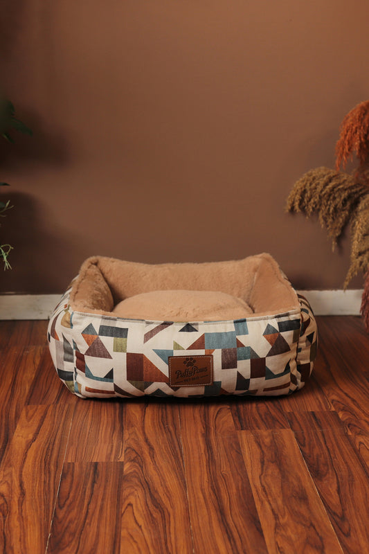 Rainbow Ortopedik ve Yumuşak Kedi ve Köpek Yatağı